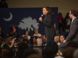 Harris fue recibida entre aplausos y gritos de apoyo descontrolados. FACEBOOK / Kamala Harris