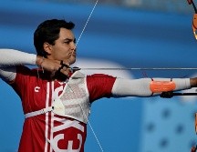 Matías Grande es el mejor prospecto del equipo varonil de tiro con arco que representa a México en los Juegos Olímpicos. AFP/P. Paranjpe