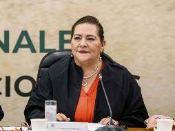 Guadalupe Taddei, consejera presidenta del INE. EL UNIVERSAL