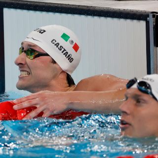 Gabriel Castaño, a semifinales de los 50 m libres en natación