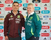 Rafael Márquez y Javier Aguirre, durante la presentación del nuevo proyecto de la Selección Mexicana. IMAGO7