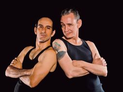 Andrés David y Mauricio Cedeño muestran su talento en la obra “Bitácora de un Encierro (y un Gato con Estrabismo)”. CORTESÍA