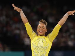 Rebeca Andrade ha dado su máximo a lo largo de su carrera como gimnasta. EFE/T. Suárez