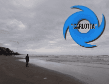 La amplia circulación de “Carlotta” ocasionará rachas de viento de 40 a 60 km/h y oleaje de 1 a 2 metros en Baja California Sur en el transcurso de la mañana. NTX / ARCHIVO