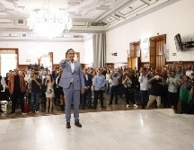 La toma de protesta de Roberto Delgadillo se dio luego de que les fuera ordenado por el Tribunal Electoral del Estado de Jalisco. CORTESÍA/Gobierno de Guadalajara.