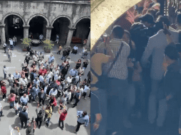 El día de hoy en acato a lo ordenado por el Tribunal Electoral del Estado de Jalisco, compareció Roberto Delgadillo ante el pleno del Ayuntamiento a rendir protesta de ley como Regidor. ESPECIAL.