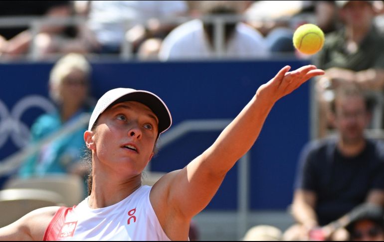 La número del mundo era la gran favorita para salir de París con el oro. EFE/C. Blumberg