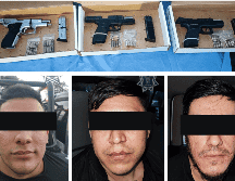 Tres sujetos fueron sorprendidos cuando presuntamente se preparaban para robar una casa habitación; estaban armados. ESPECIAL