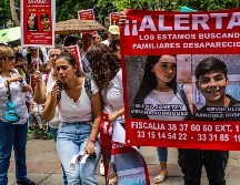 Los dos jóvenes son estudiantes de preparatoria. Familiares se manifestaron en la vía pública intentando exigir a las autoridades su aparición. EL INFORMADOR / A. Navarro