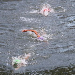 Confirman que atleta belga que nadó en el Sena contrajo bacteria E. coli