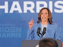 Harris tuvo un fin de semana de entrevistas para poder elegir a su candidato a la vicepresidencia. AFP