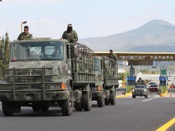 Estas acciones se dieron en el marco de que el Gobierno federal diera la orden de retirar las bases del Ejército Mexicano, que resguardaban esa zona limítrofe de Jalisco y Michoacán. NTX / ARCHIVO