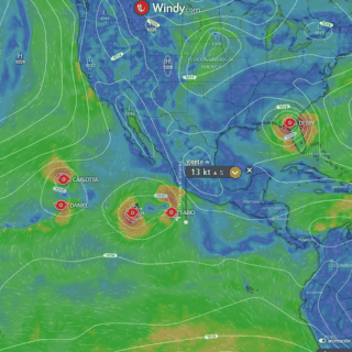 Tormenta tropical "Emilia" EN VIVO, así puedes seguir su trayectoria