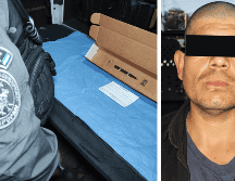 Al detenido le aseguraron un arma de fuego casera tipo ‘pluma’ con varios cartuchos útiles aparentemente calibre .22 mm. ESPECIAL/Policía de Zapopan