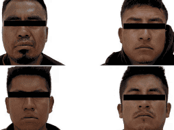 Fernando Jerónimo Galindo, Argimiro García Gómez, Víctor Sánchez Beltrán y José Luis Piña Zaragoza enfrentarán casi 50 años de prisión. ESPECIAL