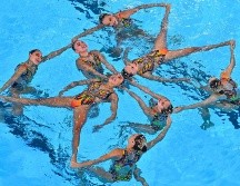 Mañana miércoles, las sirenas mexicanas competirán en la tercera y última rutina: la acrobática. AFP