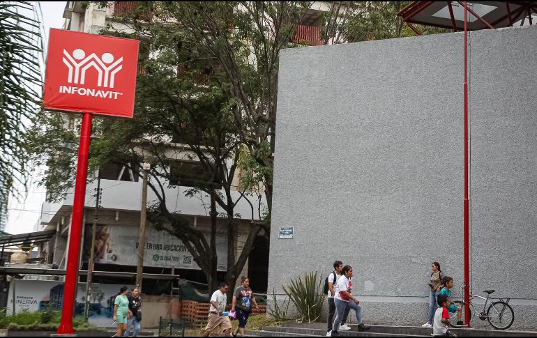 Infonavit es una institución de seguridad social del Estado, que tiene como propósito otorgar crédito barato y suficiente para que las y los trabajadores puedan acceder a una vivienda adecuada y formar un patrimonio. EL INFORMADOR/ARCHIVO.