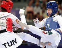 La taekwondoína se enfrentó a la tunecina Ikram Dhahri en un combate que concluyó con un marcador de 2-1. AFP