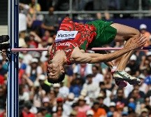 Édgar Rivera durante su participación en París 2024. AFP/A. Isakovic