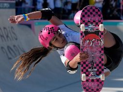 Trew se convirtió en la australiana más joven en ganar medalla. AP/F. Franklin