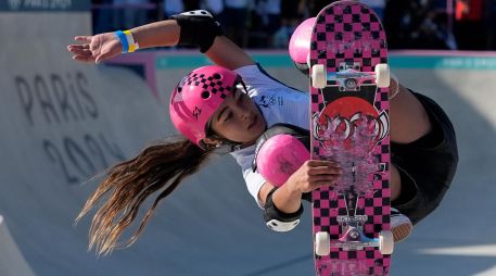 Trew se convirtió en la australiana más joven en ganar medalla. AP/F. Franklin