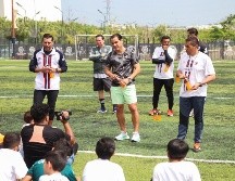 “El Venado” Medina, Omar Bravo y Ramón Morales. GENTE BIEN JALISCO/ Antonio Martínez
