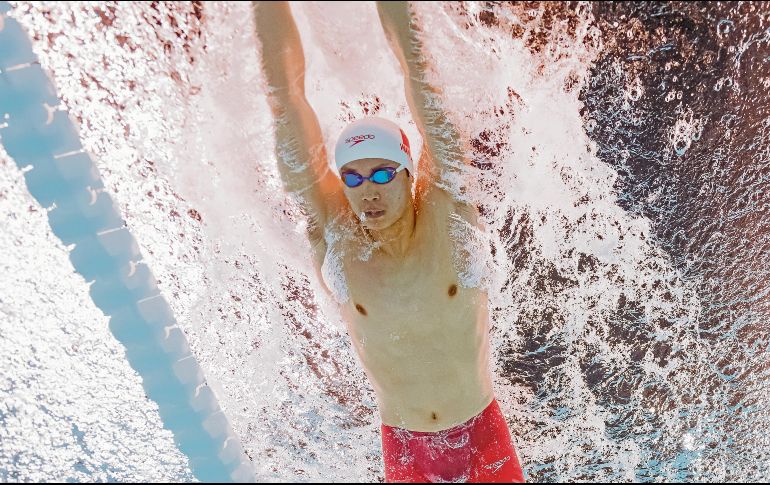 Los nadadores chinos son los atletas más probados para la piscina de París. AFP/M. Vatsyayana