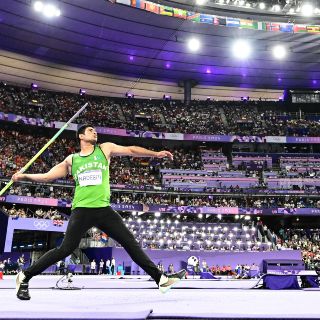 Pakistaní sorprende en la jabalina