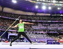 Nadeem  en Tokio 2020 y esta temporada figuraba en la sexta posición del ránking mundial. EFE/C. Bruna