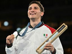 Marco Verde ganó una medalla más para la delegación mexicana en París. AFP