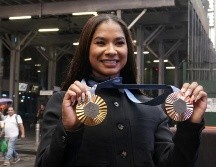 El COI confirmó este domingo que respetaría la decisión de la FIG y buscaría la restitución de la presea que se entregó a Chiles. AP / R. DREW