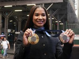 El COI confirmó este domingo que respetaría la decisión de la FIG y buscaría la restitución de la presea que se entregó a Chiles. AP / R. DREW