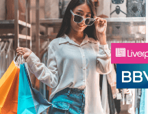 El descuento exclusivo y la financiación sin intereses están disponibles para las tarjetas de crédito Azul, Educación, IPN, Rayados, Vive, Afinidad UNAM, Oro, Platinum e Infinite. LIVERPOOL/BBVA