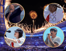 Red Hot Chili Peppers, Dr. Dre, Billie Eilish y Snoop Dogg fueron las apariciones estelares en la Ceremonia de Clausura de los Juegos Olímpicos París 2024. ESPECIAL / EFE / S. GUTIERREZ