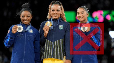 La medalla de bronce será otorgada a Ana Barbosu como se contempló inicialmente. AP/A. PARR