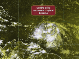 Esta Tormenta Tropical se formó a tres mil 140 km al este de Cancún. X/ @conagua_clima.