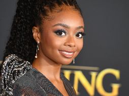 La actriz Skai Jackson fue detenida y acusada con un delito menor por agresión doméstica. AFP / ARCHIVO