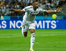 Kylian Mbappé tuvo un gran debut con el Real Madrid. EFE.