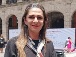 Ana Gabriela Guevara fue sarcástica al declarar que esta vez “posará para las fotos “polémicas”. SUN/L. Vázquez