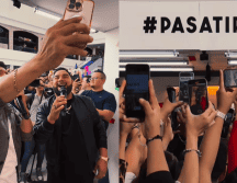 Los dos vocalistas de la agrupación que se mostraron muy conmovidos a ver las cientos de personas que se reunieron en el lugar. INSTAGRAM / @alanmsoficial