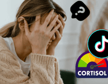 Un exceso de cortisol, que puede resultar de estrés crónico, problemas médicos como el síndrome de Cushing, o el uso prolongado de medicamentos esteroides, puede provocar problemas como aumento de peso, hipertensión, debilidad muscular, y alteraciones en la memoria y el estado de ánimo. CANVA TIKTOK