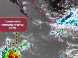 Se prevé que para el jueves 22 de agosto se convierta en Huracán Categoría 1. X/ @conagua_clima.
