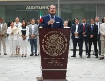 Aldrete Vargas cuestionó la propuesta de elegir jueces y magistrados por voto popular de la Reforma Judicial impulsada por el presidente López Obrador. EL INFORMADOR / H. Figueroa