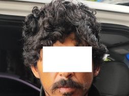 El hombre fue puesto a disposición de las autoridades del ministerio público para determinar su situación legal y comenzar con las indagatorias correspondientes. CORTESÍA