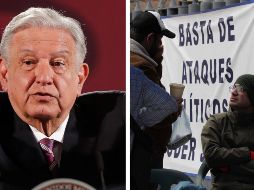 López Obrador garantizó respeto a esta protesta y señaló que a su gobierno no le corresponde sancionar a los trabajadores que se sumen al paro, sino al CJF. EFE / I. Esquivel / SUN / F. Rodríguez