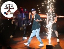 El cantante Natanel Cano dio unas declaraciones en tono de broma al salir del juzgado en Hermosillo, Sonora. EL INFORMADOR / ARCHIVO