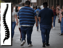 El estudio también sugiere que la obesidad puede aumentar el riesgo de fracturas. ELINFORMADOR / ARCHIVO