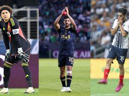 Guillermo Ochoa, Carlos Vela y Rodolfo Pizarro son los futbolistas aztecas que están en la penumbra veraniega. IMAGO7.