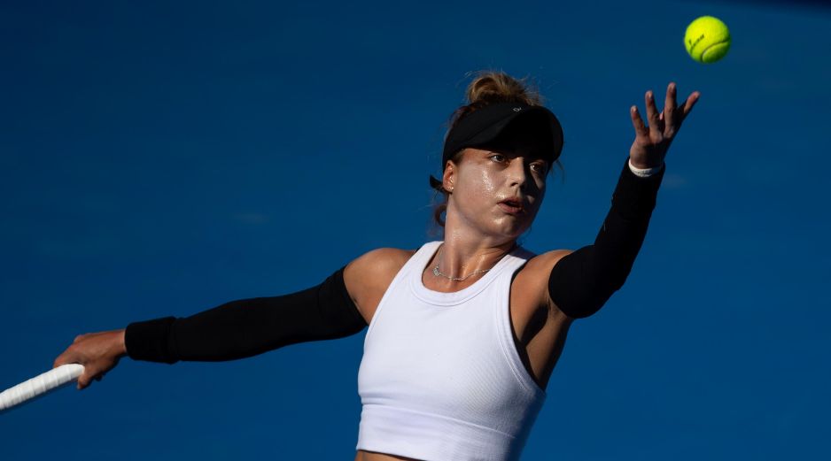 Renata Zarazúa está en los octavos de final del Abierto de Monterrey. EFE/M. Sierra