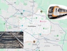 La L5 del Tren Ligero en Guadalajara iría desde el Aeropuerto hasta el Estadio Akron. ESPECIAL/ Google Maps/ EL INFORMADOR/ ARCHIVO